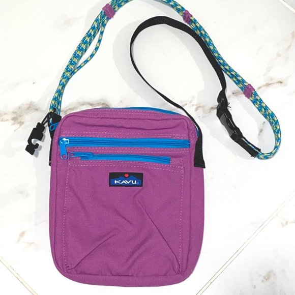 Kavu Bags Kavu Keepalong Imperial Purple Rope Crossbody Purse New